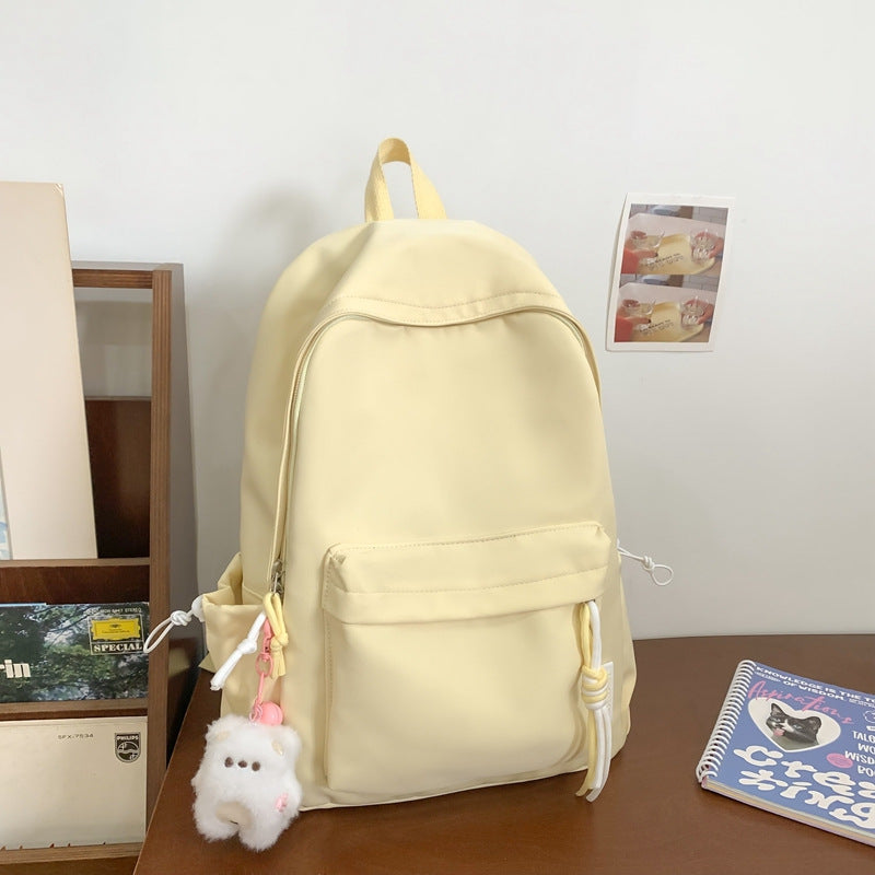 Casual Multi-Pocket School Backpack Bowlift