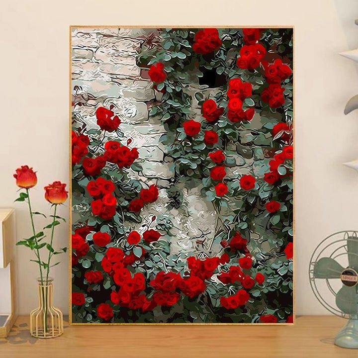 Floral Arrangement Canvas Art Bowlift
