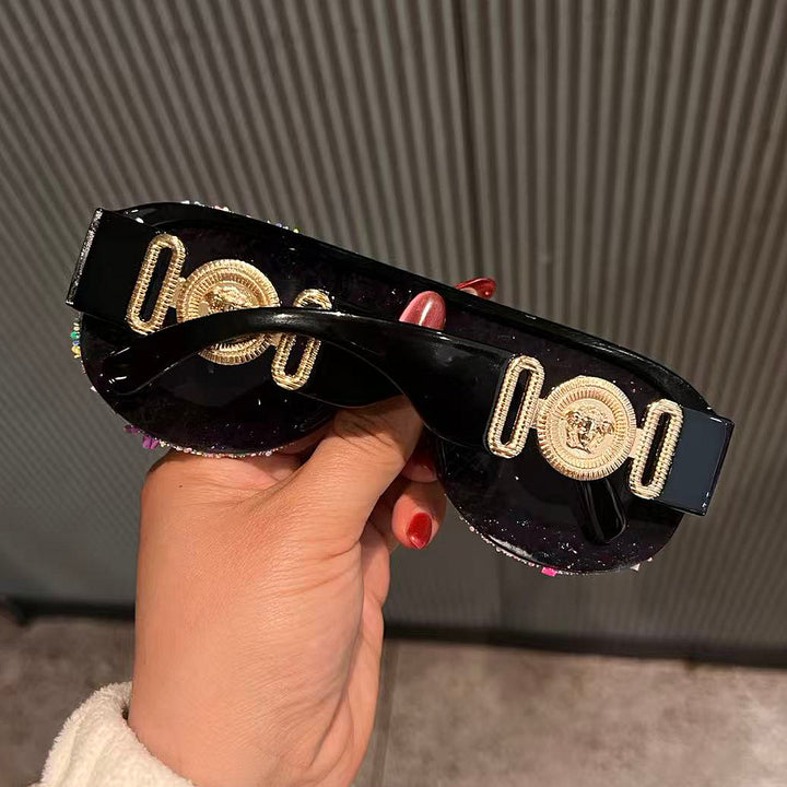 Women's trendy sunglasses with creative icing design Bowlift