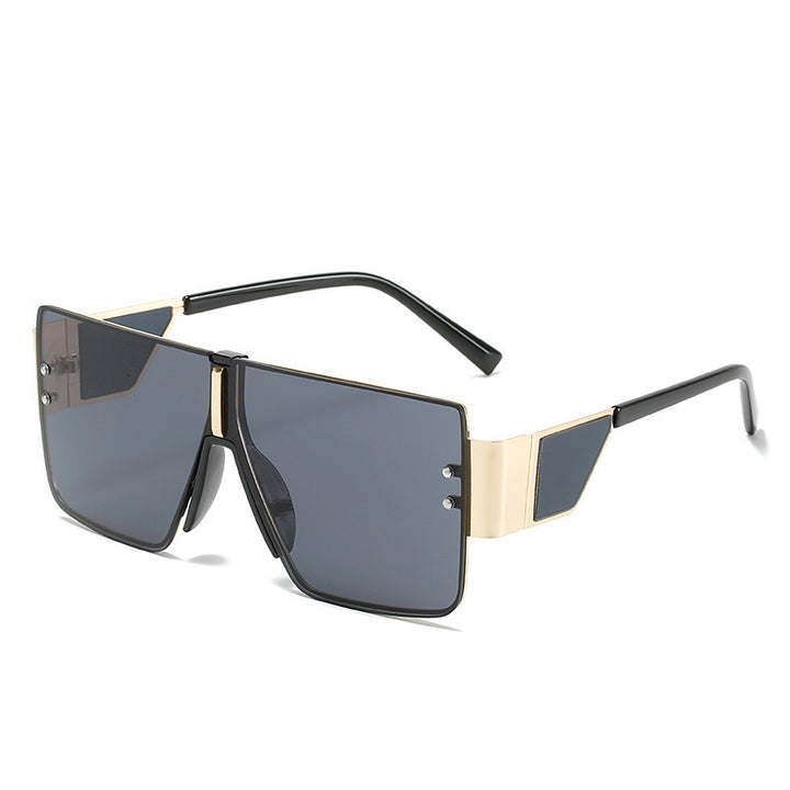 Ladies trendy oversized sunglasses with futuristic design Bowlift