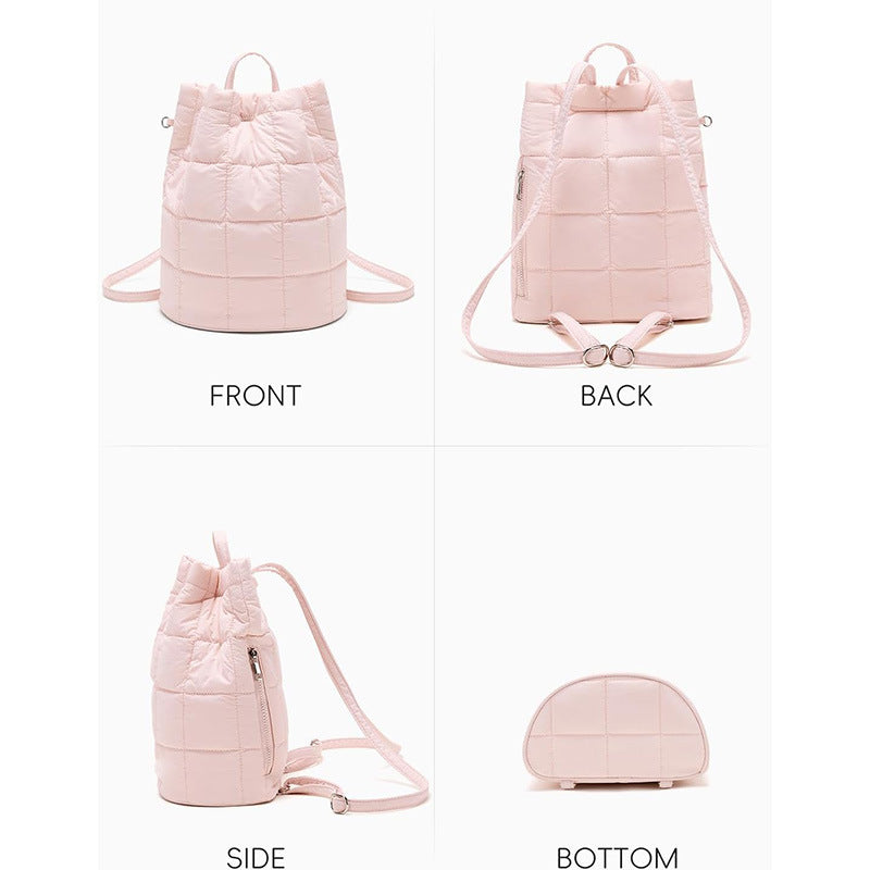 Modern backpack bag with practical drawstring opening Bowlift