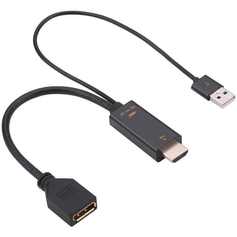 Hdmi to Displayport Adapter with USB power supply Bowlift