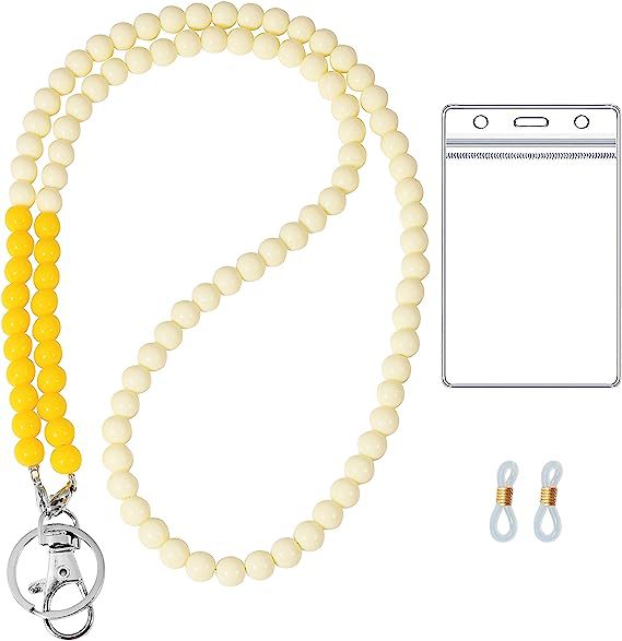 Beaded Lanyard with ID Holder Bowlift