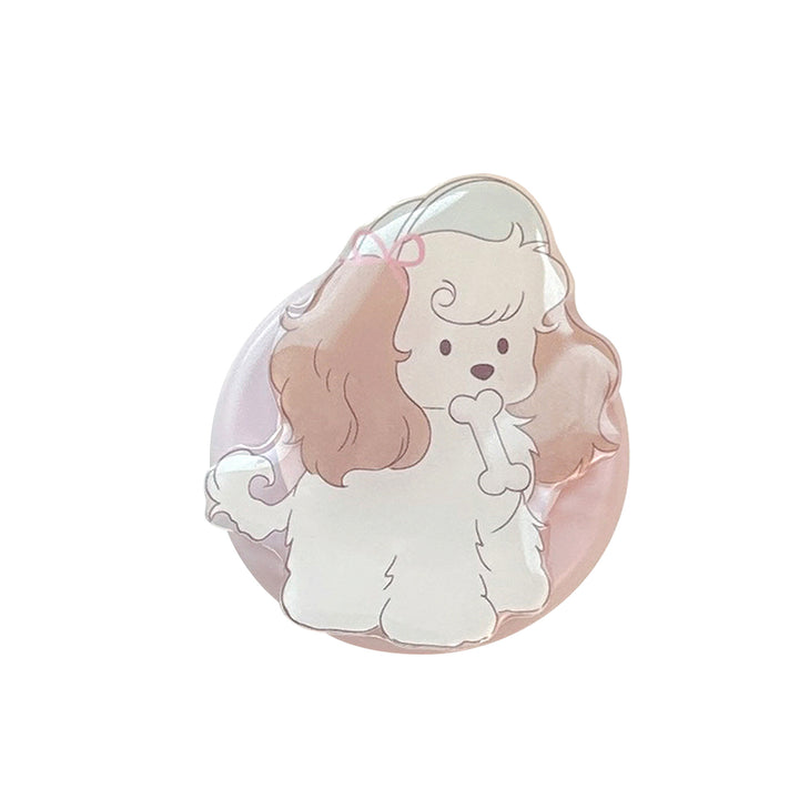 Playful refrigerator magnet in dog design Bowlift