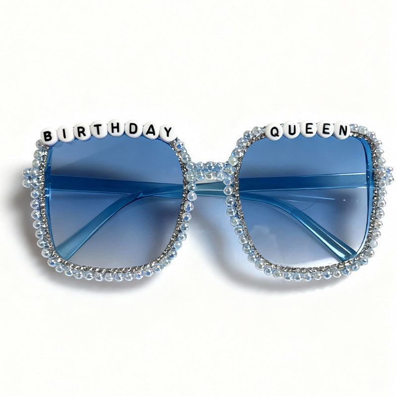 Statement Pearl-Embellished Sunglasses Bowlift