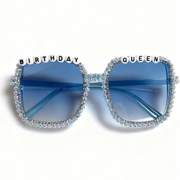 Statement Pearl-Embellished Sunglasses Bowlift