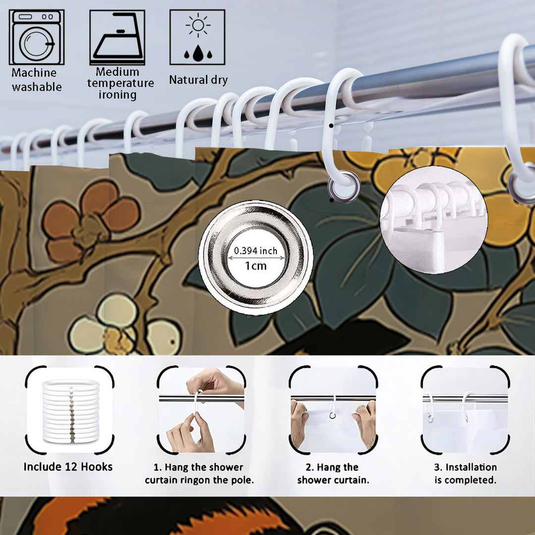 Artistic Cat-Theme Bathroom Decor Set Bowlift