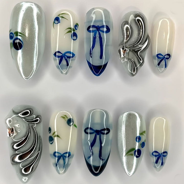 Thematic Artisan Press-On Nail Set Bowlift