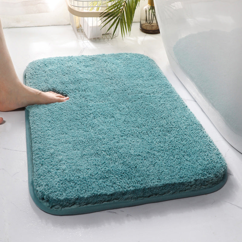 Plush Bath Mat Bowlift
