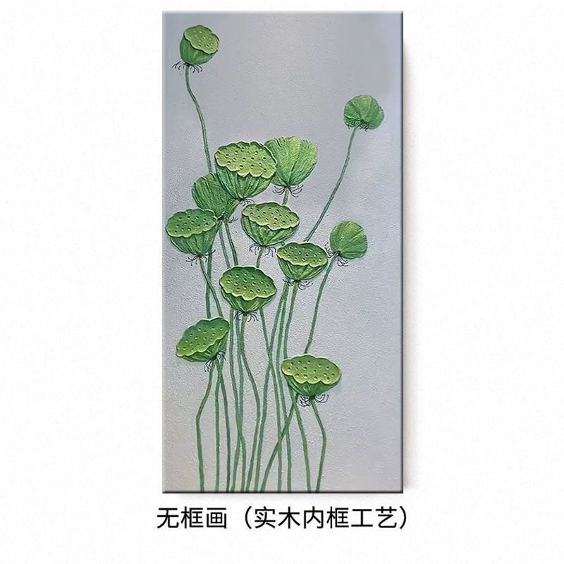 Elegant Botanical Relief Wall Art