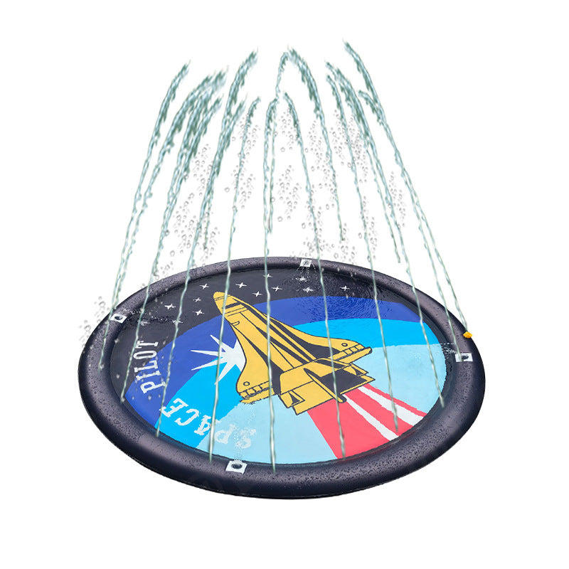 Unisex Water-Splash Play Mat Bowlift