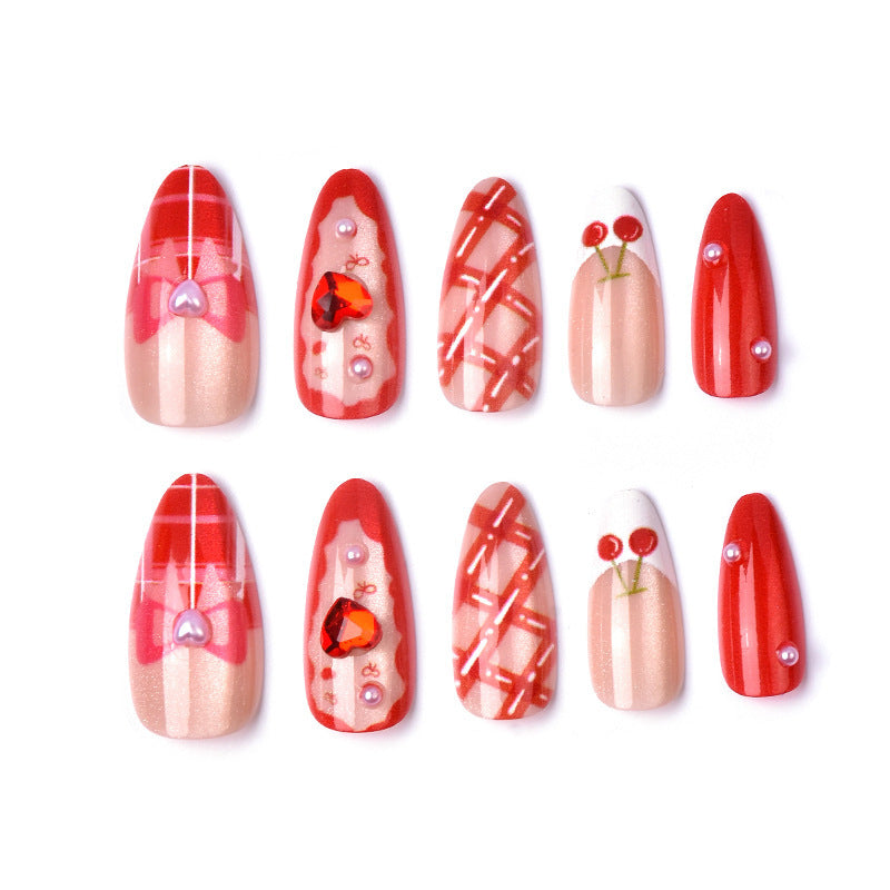 Playful Artificial Nail Set Bowlift