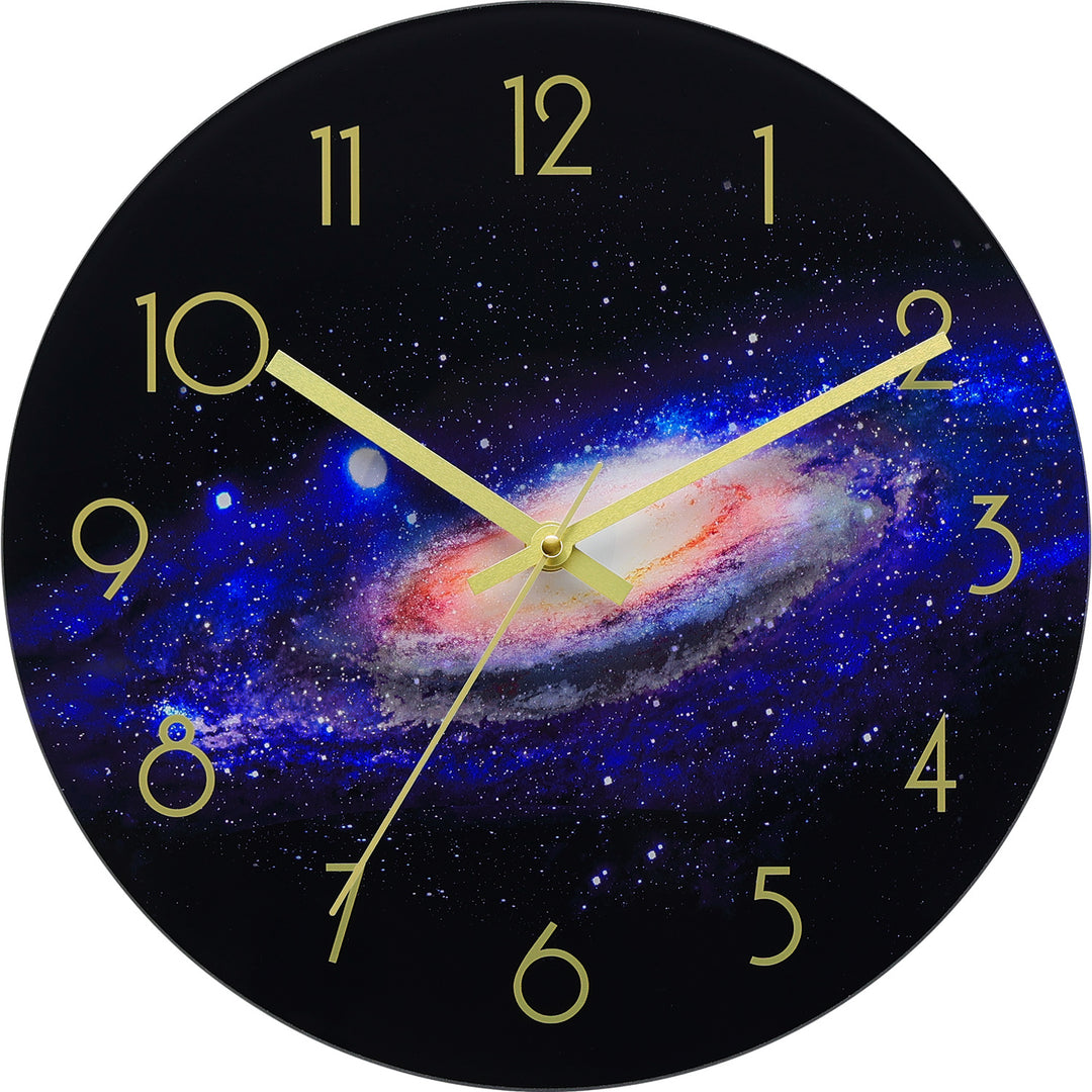 Wall clock in modern design Bowlift