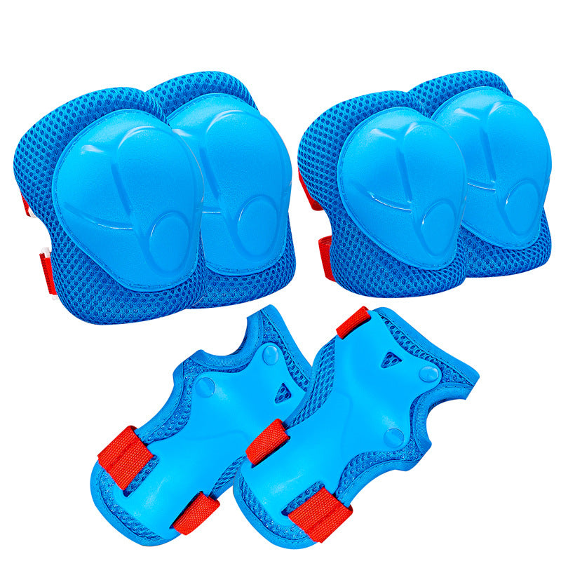Protective Skate Pad Set with Breathable Mesh Knee Elbow Wrist Guards Bowlift