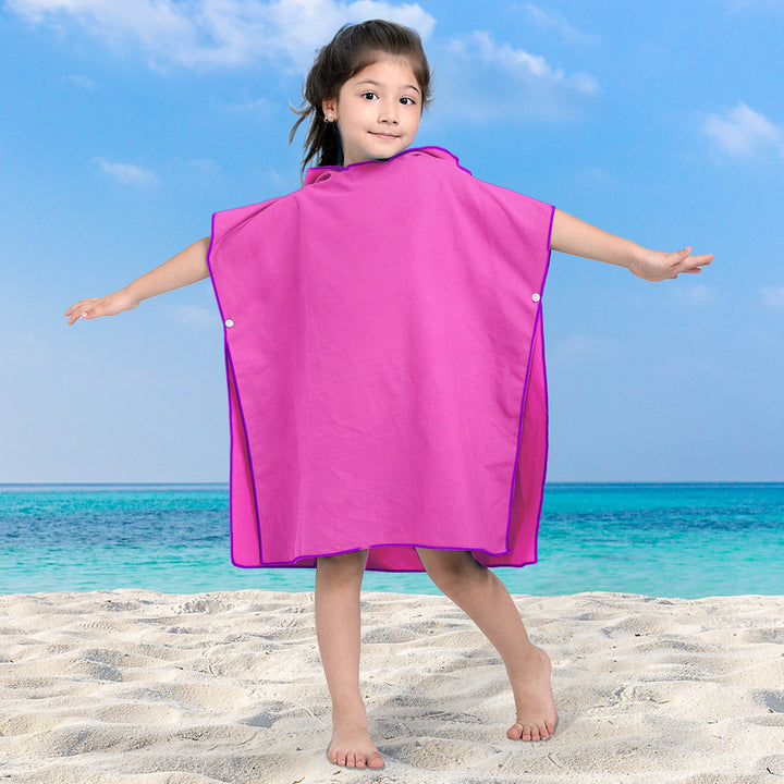 Girls Bath Poncho Bowlift