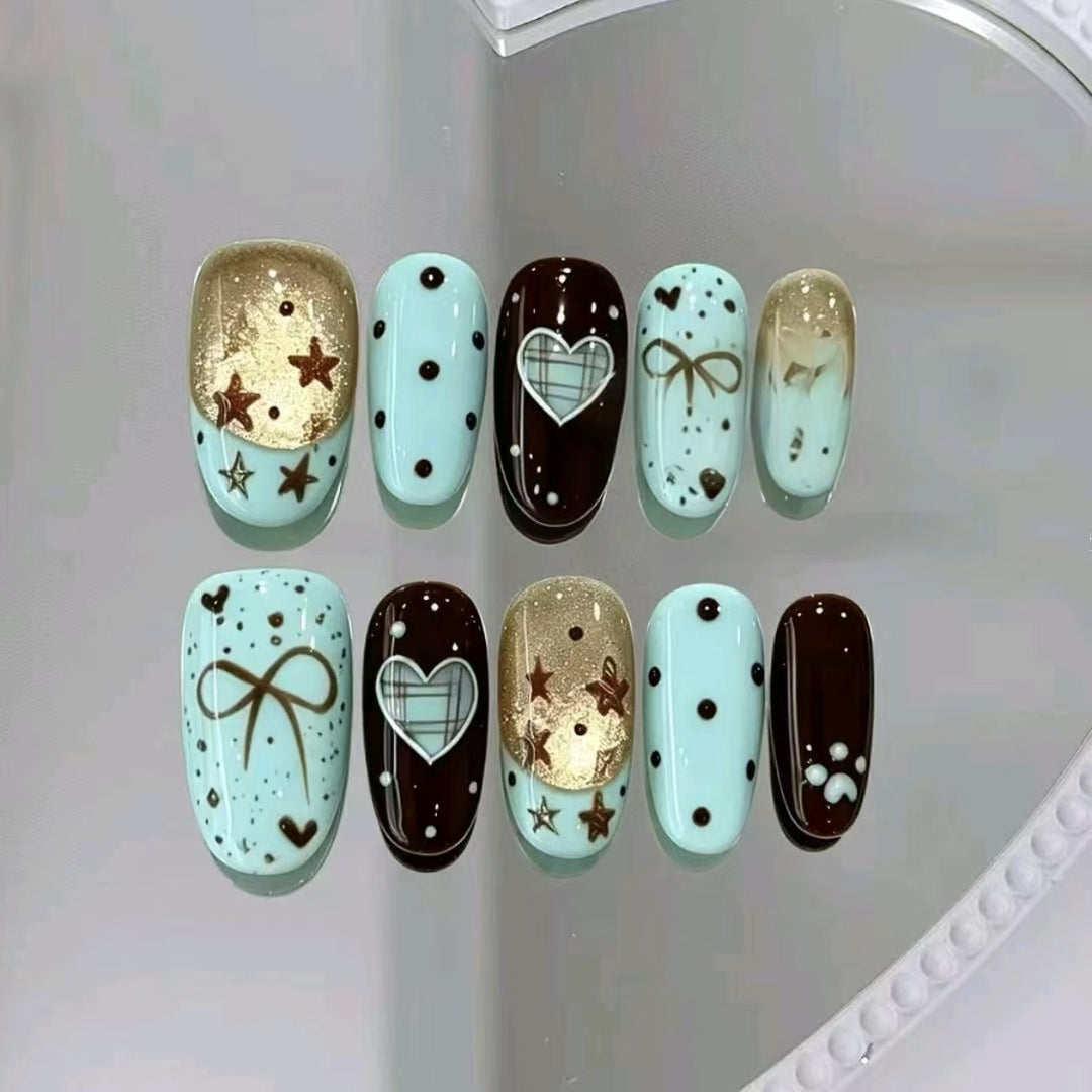 Stylish Press-On Nail Wraps Bowlift