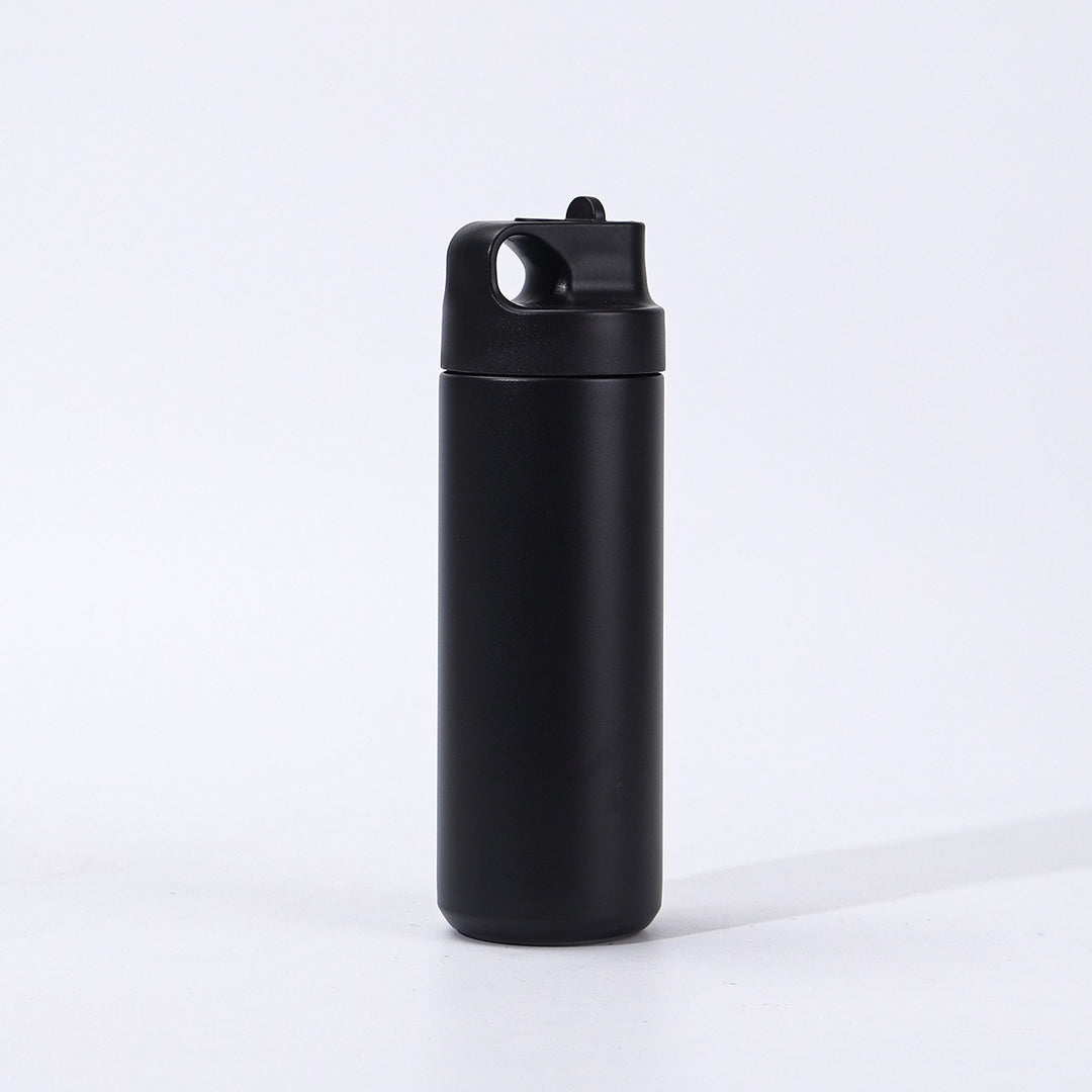 Women high-quality insulated water bottle with practical carrying handle Bowlift