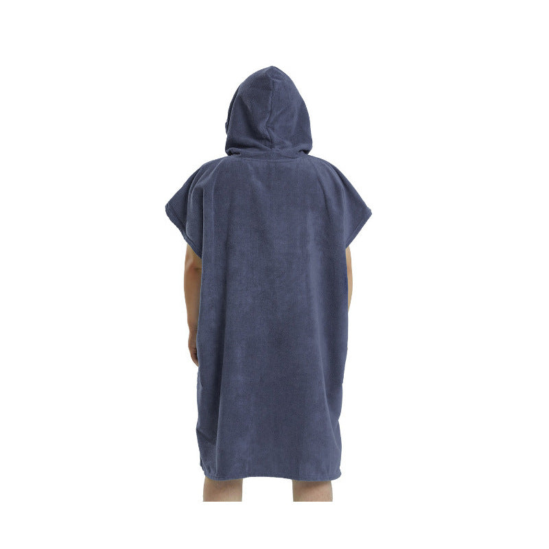 Women's Cozy Hooded Bathrobe Bowlift