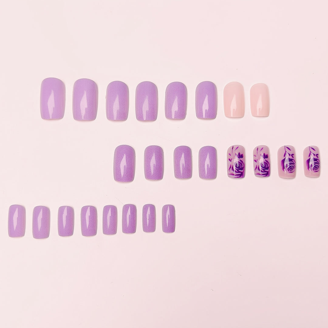 Premium Floral 3D Nail Art Bowlift