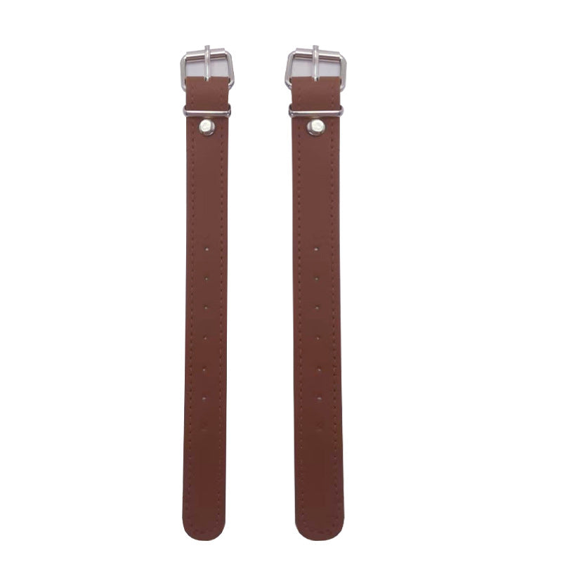 Practical hand basket with leather handles Bowlift