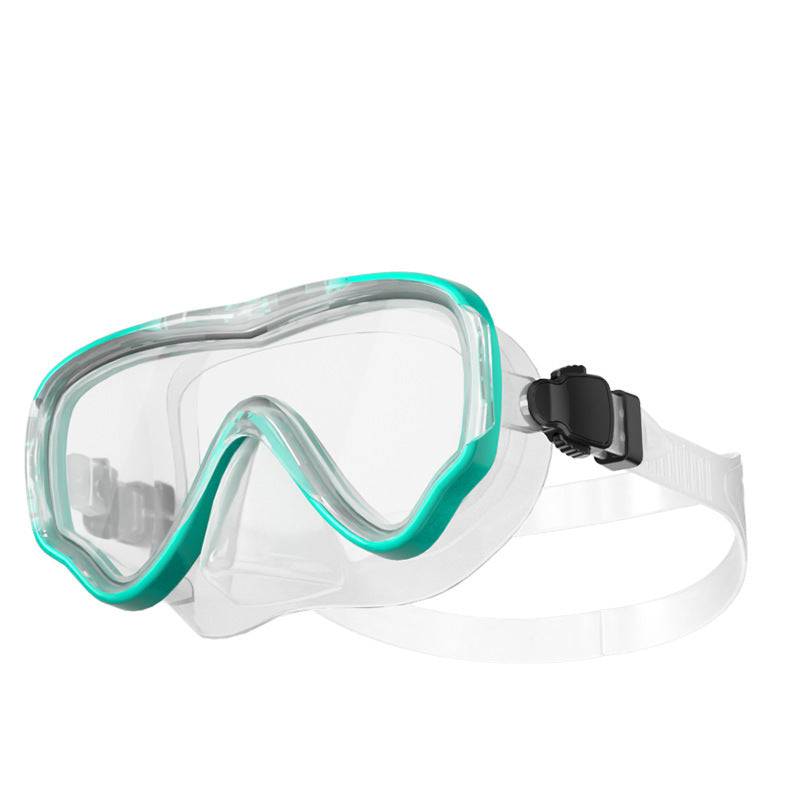 Diving mask with comfortable silicone cover Bowlift