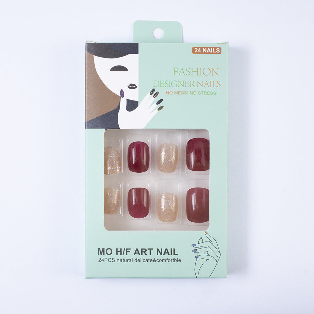 Shiny Couture Artificial Nails Bowlift