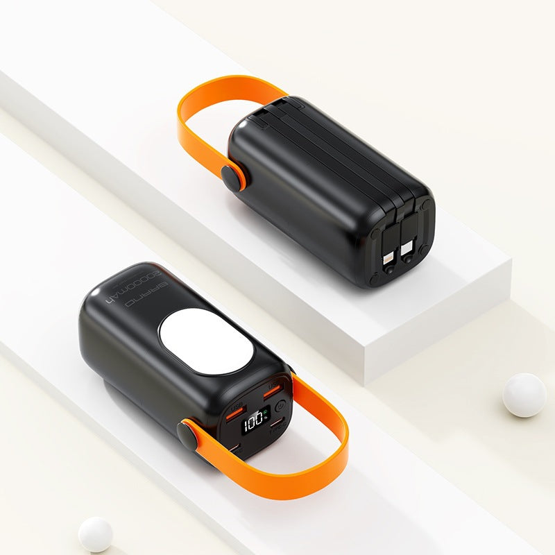 Portable charger with multifunctional smart features Bowlift