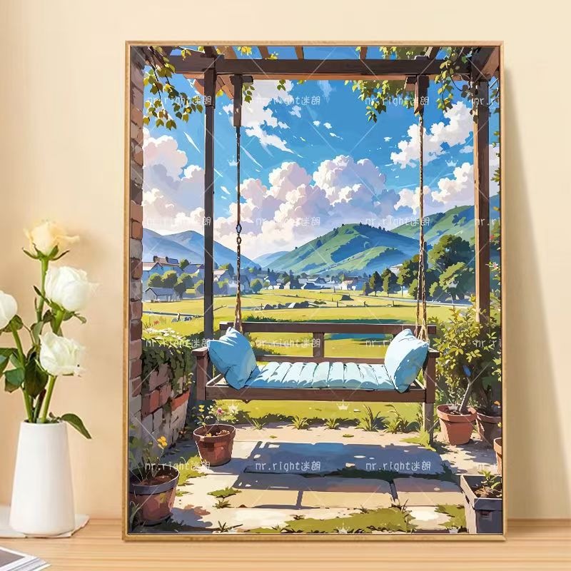 Scenic Landscape Art Print Bowlift