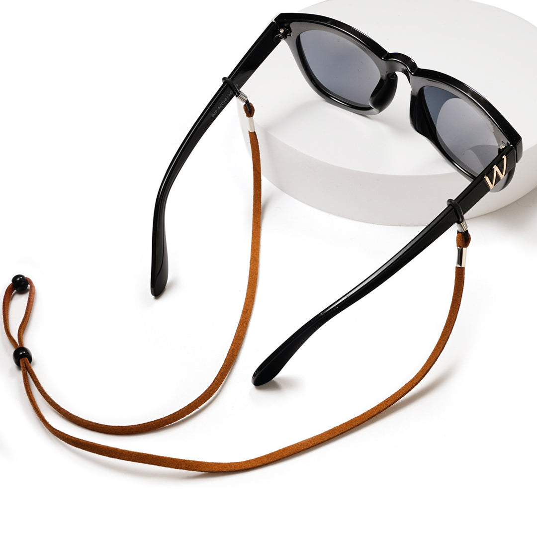 Adjustable Suede Eyewear Strap Bowlift