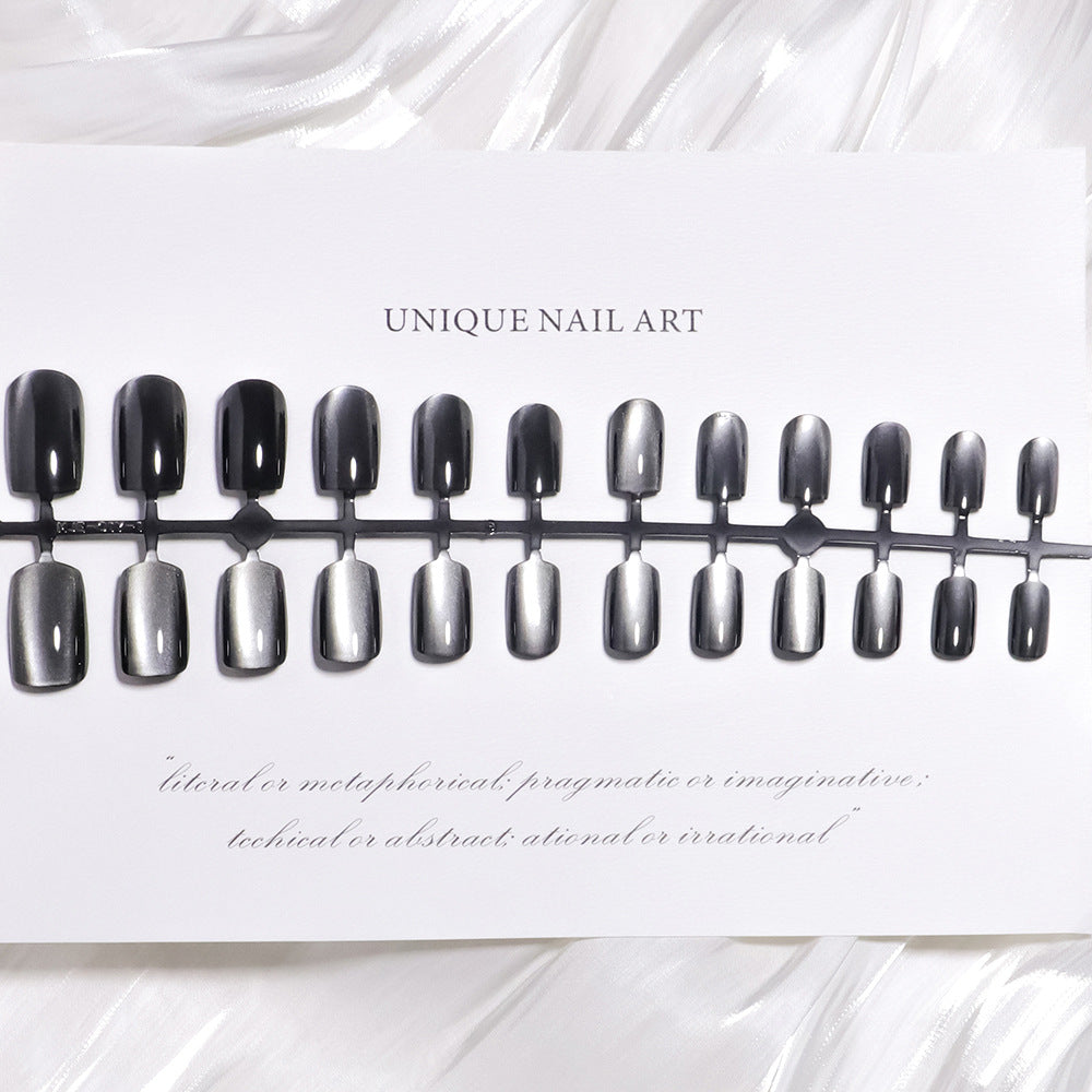 Unique Press-On Nail Art Set Bowlift