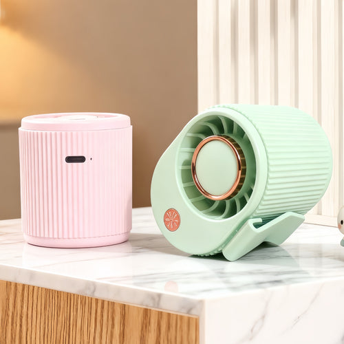Ladies portable mini hand fan with rechargeable battery Bowlift