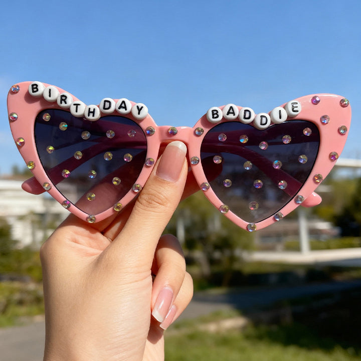 Heart-Shaped Statement Sunglasses Bowlift