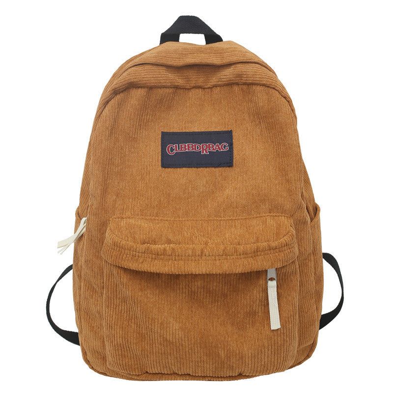 Corduroy Utility School Backpack Bowlift