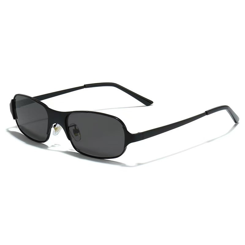 Women's modern rectangular sunglasses with UV protection and comfortable frame Bowlift