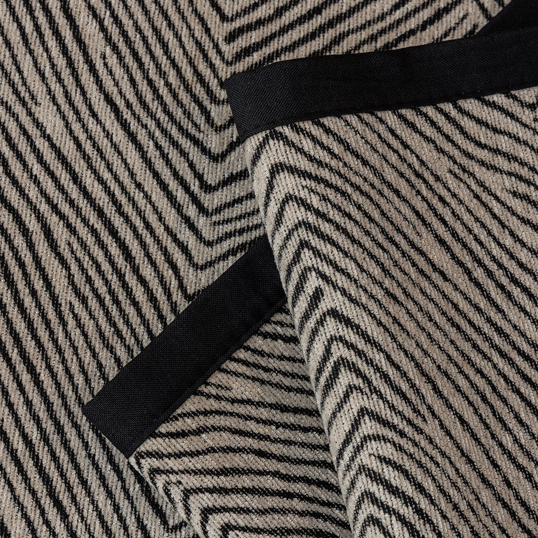 Modern Stretch Sofa Slipcover Set with Herringbone Chevron Texture Bowlift