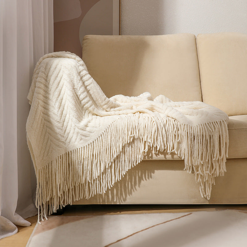 Ladies cozy throw blanket Bowlift