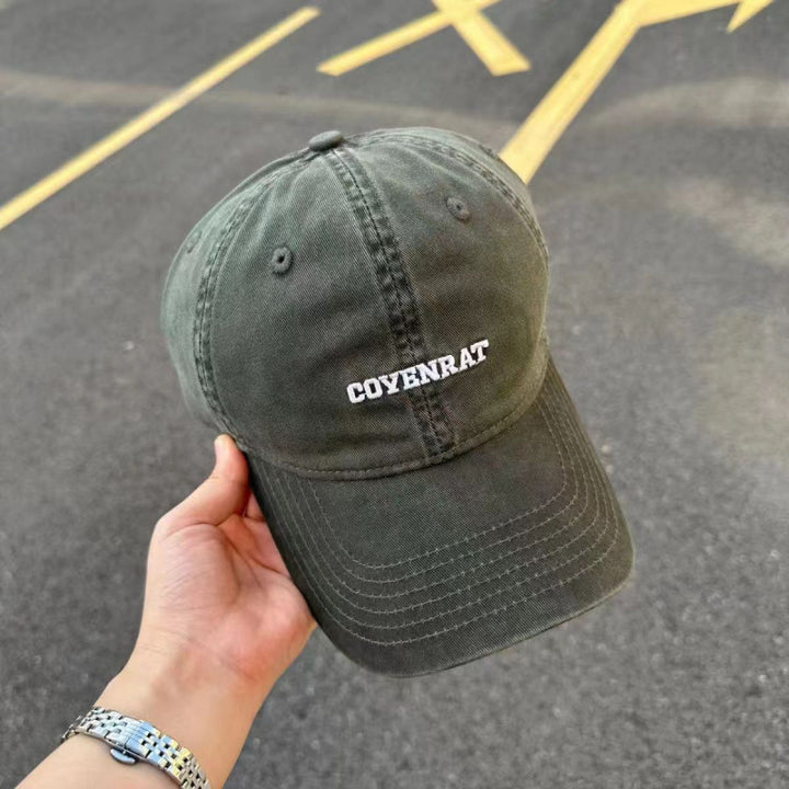Men's Vintage-Style Cotton Baseball Cap Bowlift