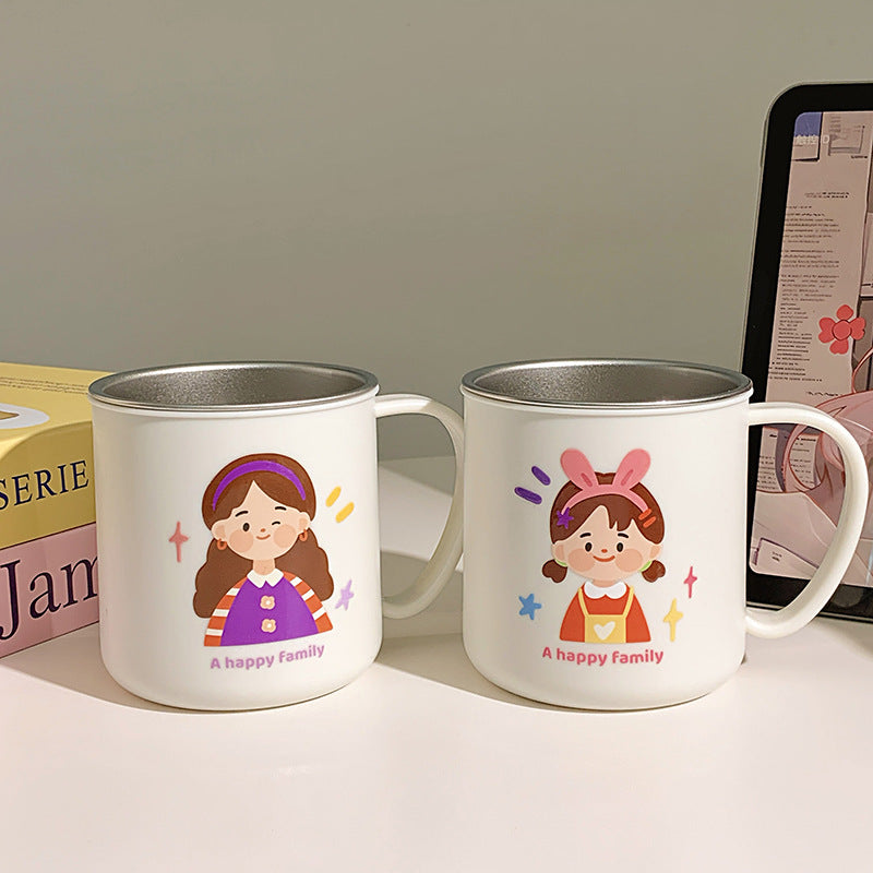 Ceramic mug with cheerful family motif Bowlift 1786635457