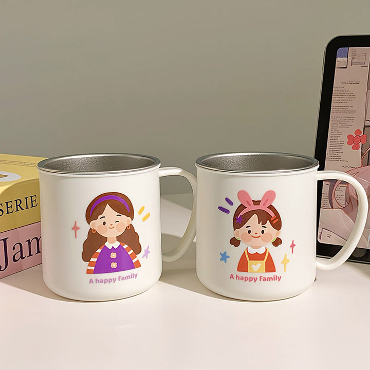 Ceramic mug with cheerful family motif Bowlift 1786635457
