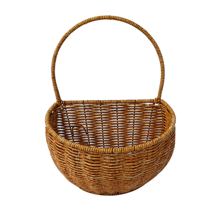 Handcrafted Storage Wicker Basket Bowlift
