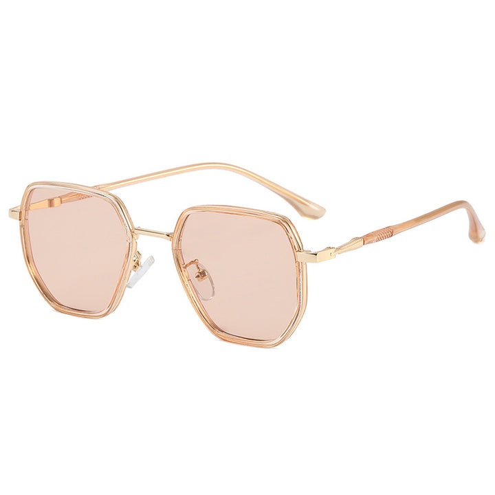 Women geometric sunglasses with elegant lens design Bowlift