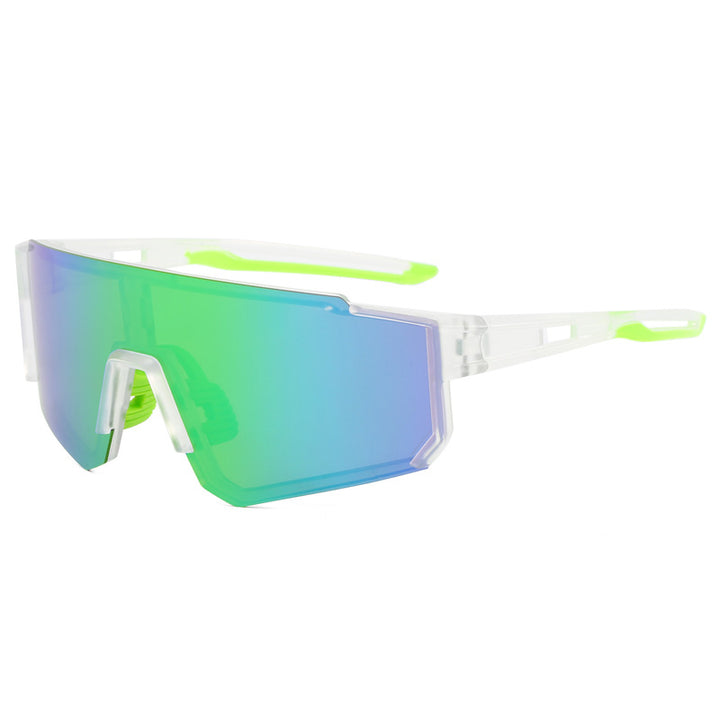 Unisex Futuristic Shield Sunglasses Bowlift