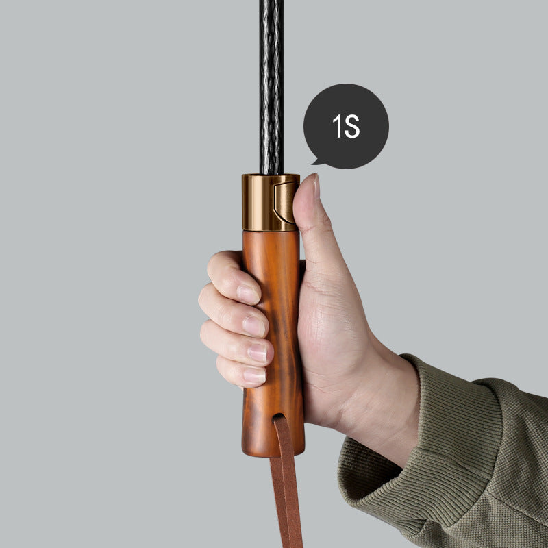 Ladies large umbrella with wind-resistant technology and ergonomic handle Bowlift