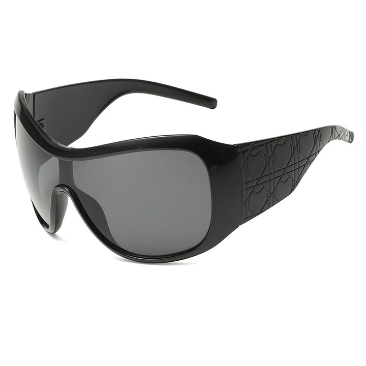 Men's Sporty Wraparound Sunglasses Bowlift