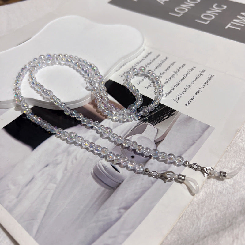 Multi-Layered Beaded Eyewear Chain Bowlift