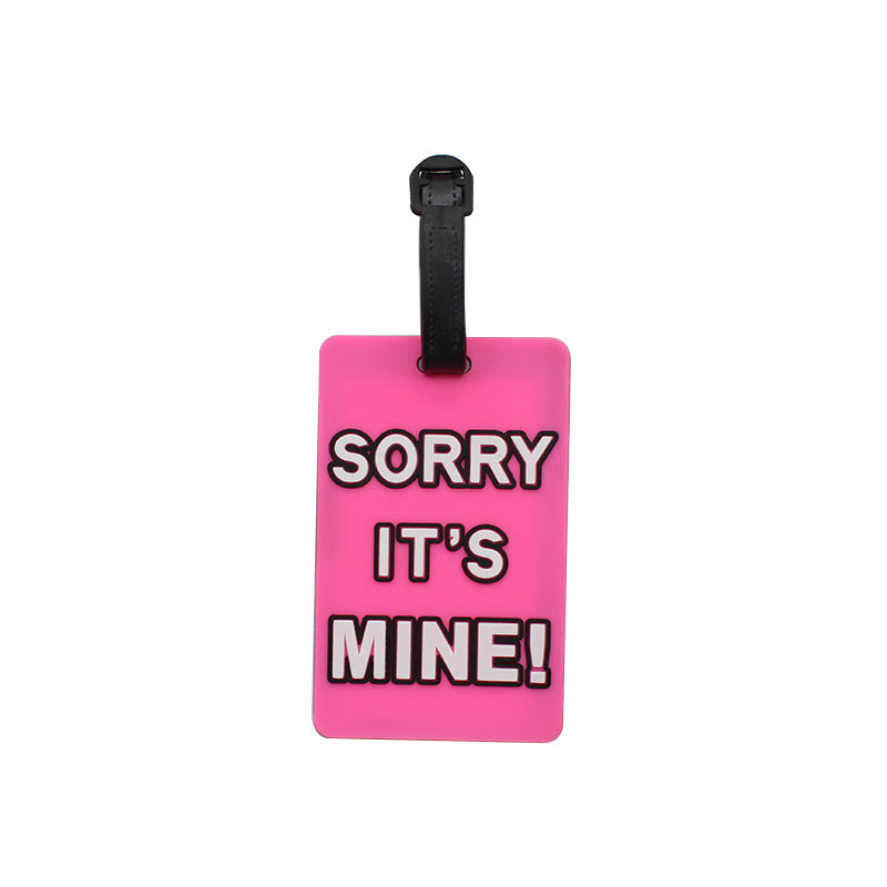 Unisex Customizable Travel Luggage Tag Bowlift