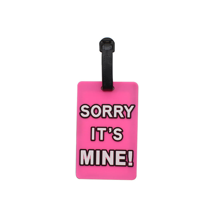 Unisex Customizable Travel Luggage Tag Bowlift