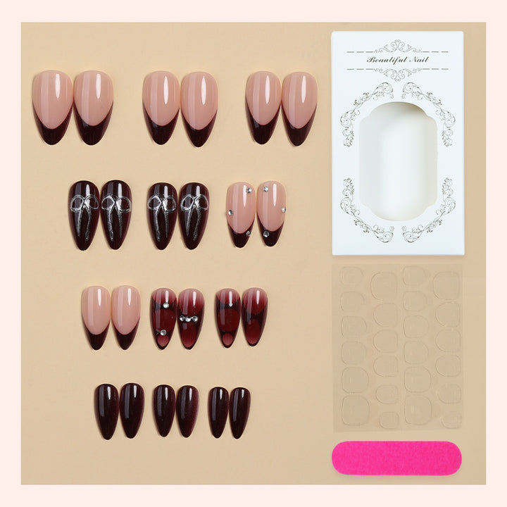Premium Elegant Press-On Nails Bowlift