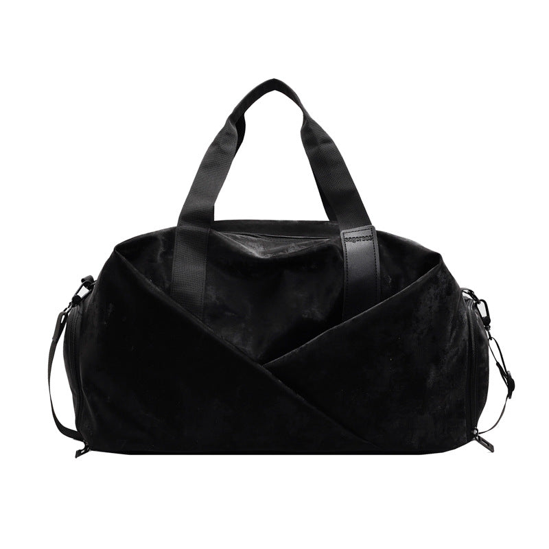 Elegant Multi-Compartment Travel Duffle Bag Bowlift