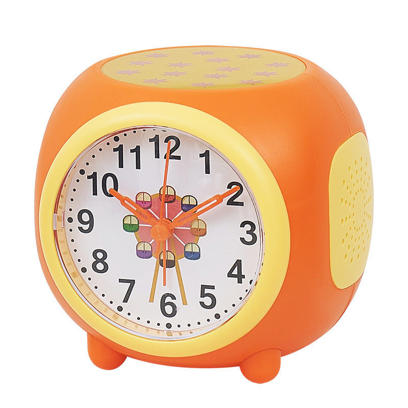 Funny alarm clock in children's design Bowlift